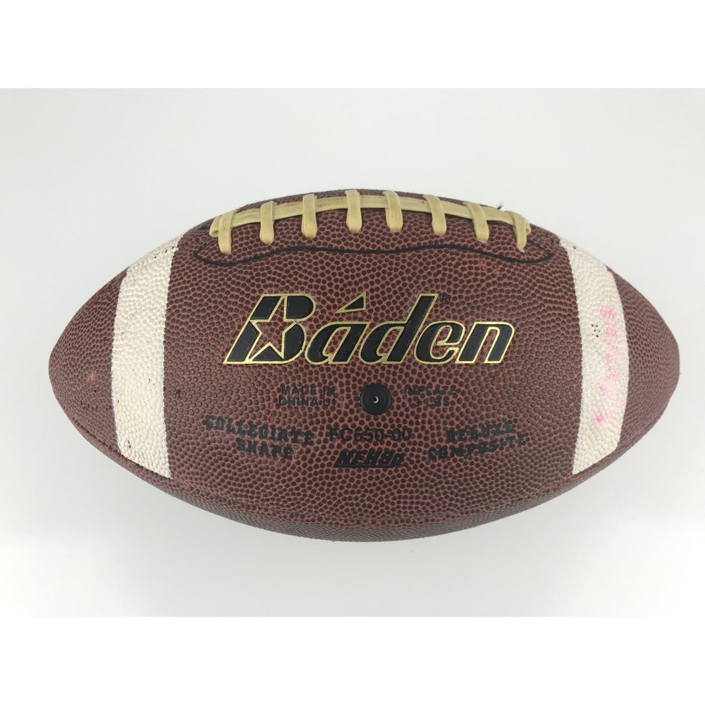 Baden‎ Lexum Collegiate Shape Football FC550-00 Deluxe Composite Leather Sz 9